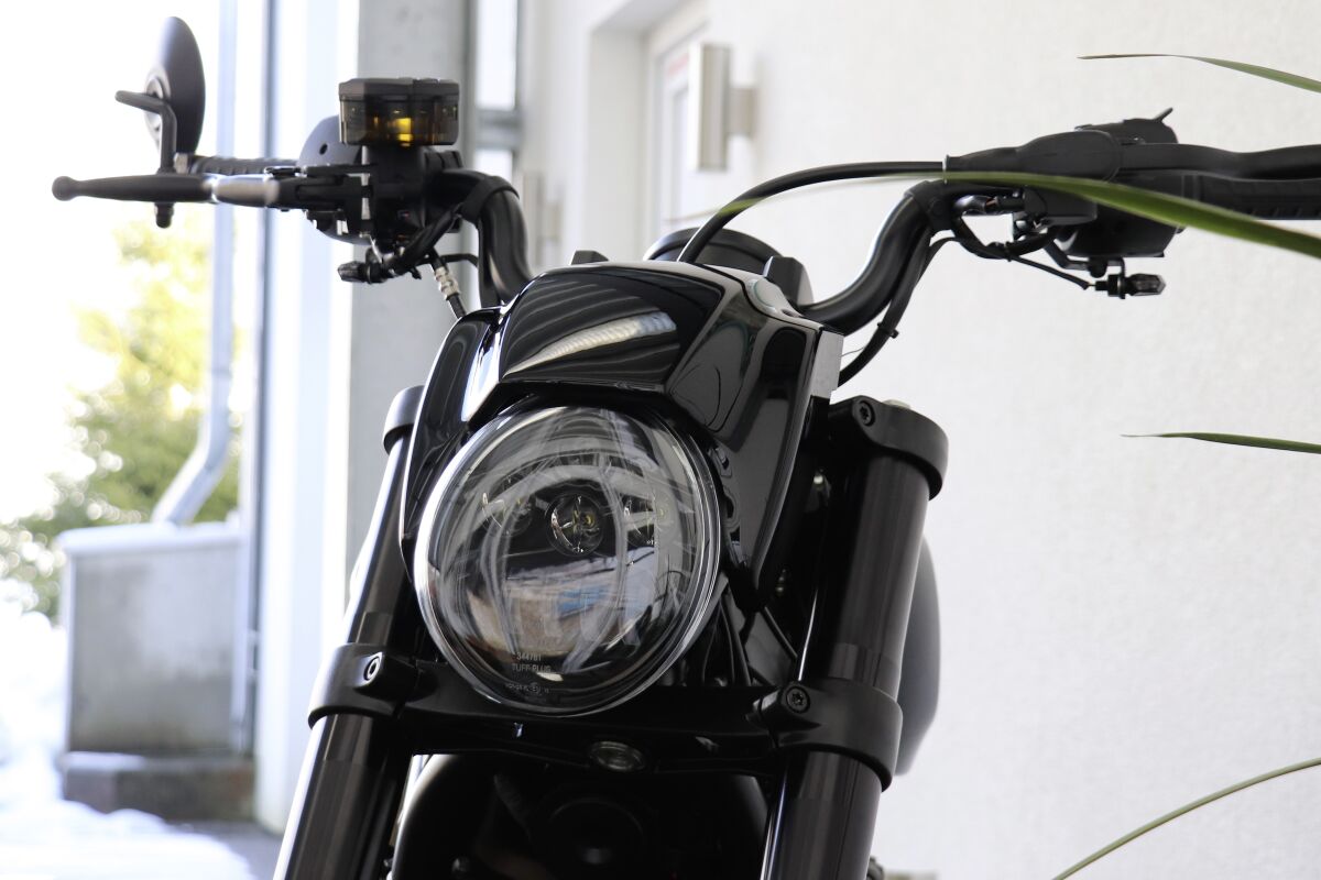 CULT WERK HEADLIGHT KT W/LED BK SPS HD-SPS016