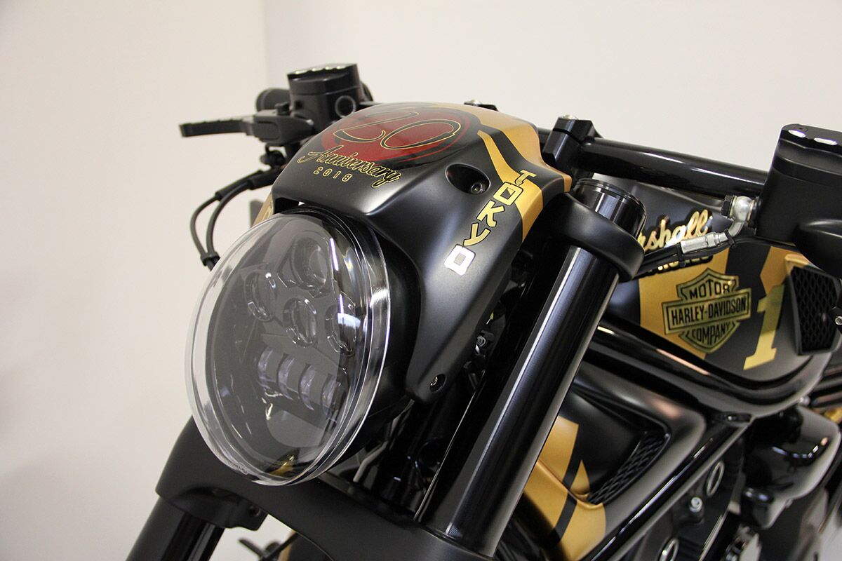 CULT WERK HEADLIGHT LOW KT VROD HD-ROD042