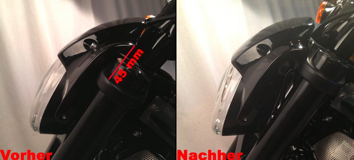 CULT WERK HEADLIGHT LOW KT VROD HD-ROD042
