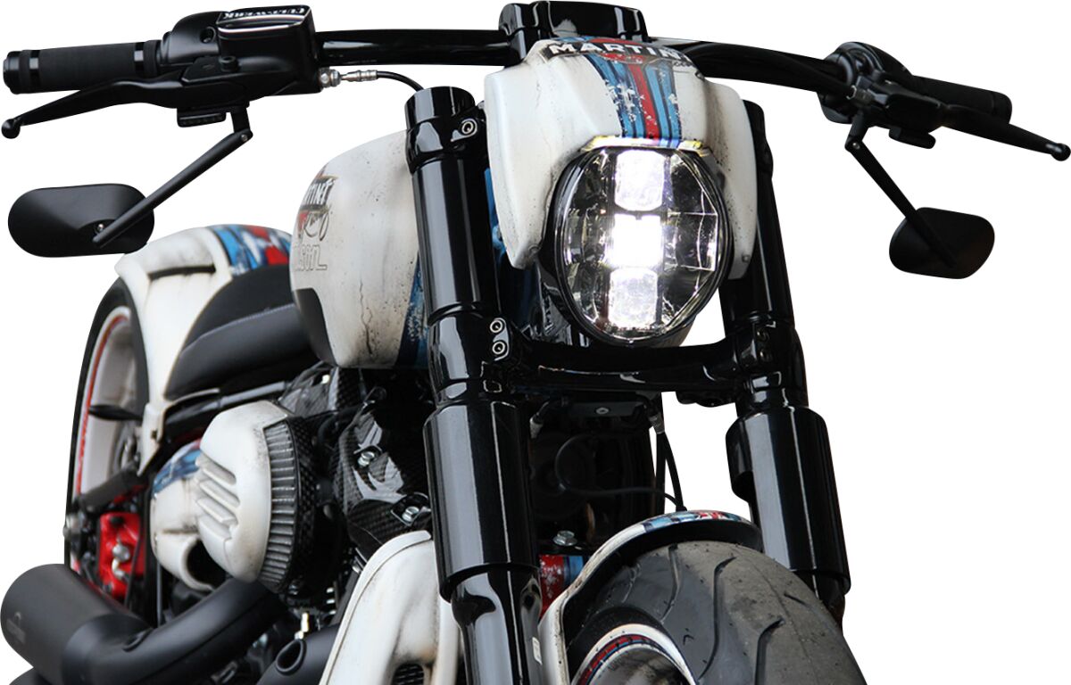 CULT WERK HEADLIGHT V-ROD RAW HD-BRO034