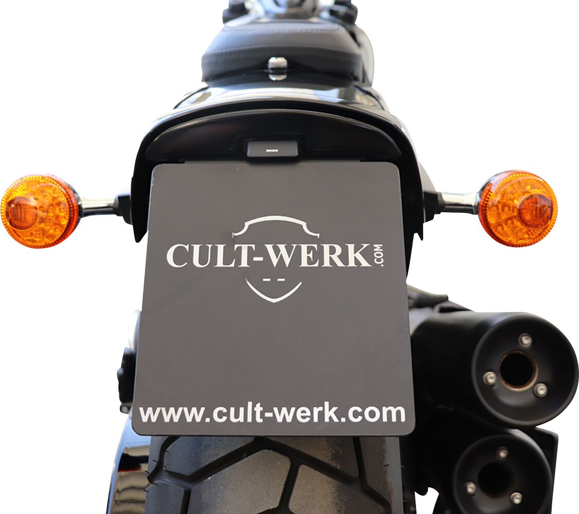 CULT WERK LICENSE PLATE BRACKET HD-BRO078