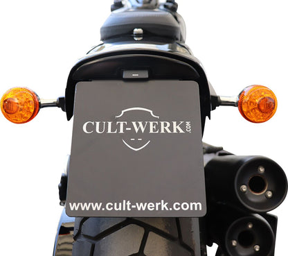 CULT WERK LICENSE PLATE BRACKET HD-BRO078