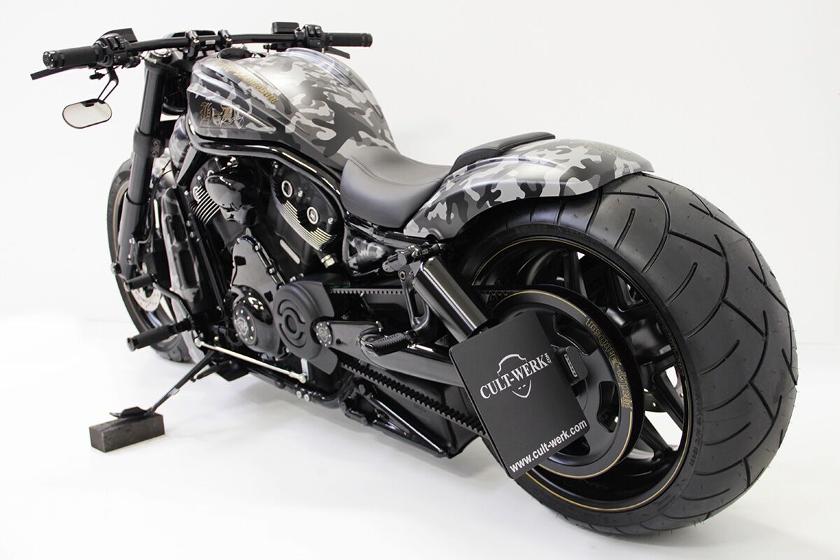 CULT WERK LICENSE PLATE FR VROD HD-ROD012-FR2