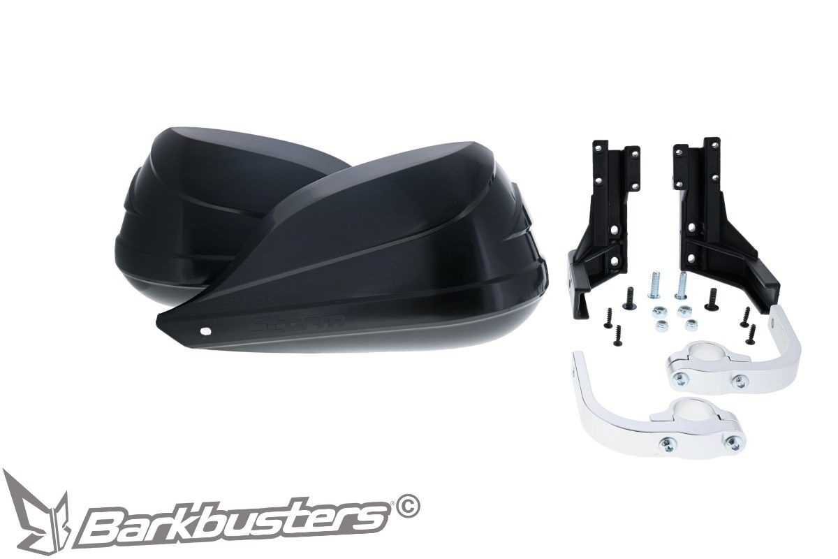 BARKBUSTERS HANDGUARD STORM 22MM BK STM-001-BK
