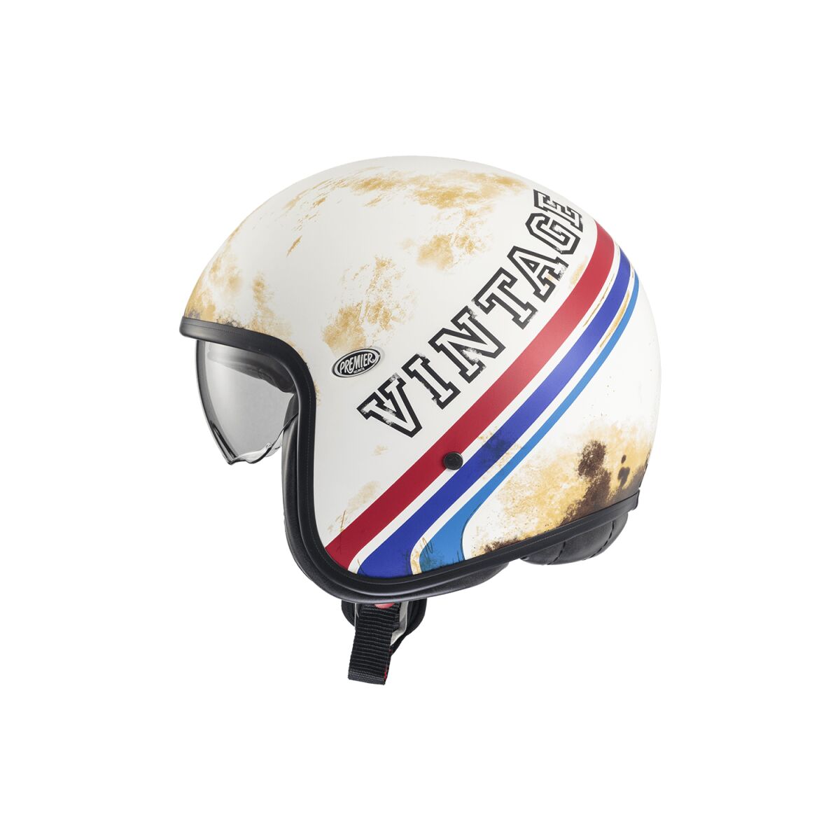PREMIER HELMETS HELMET VINTAGE BTR 12BM XS APJETVI6FIBB1200XS