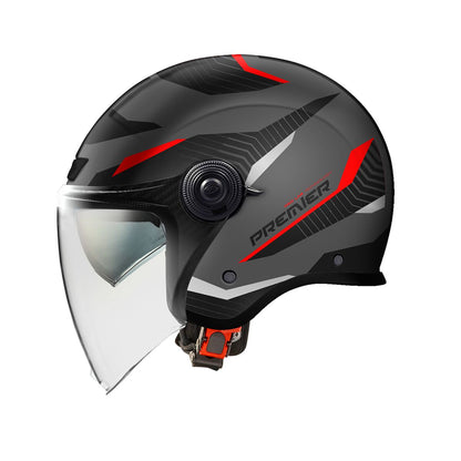 PREMIER HELMETS HELMET CITY FLY EVO FA 17BM XL APJETCITFIB17M00XL