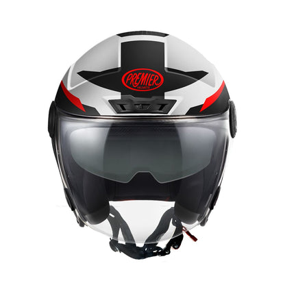 PREMIER HELMETS HELMET CITY FLY EVO FA 8 XL APJETCITFIBFA800XL