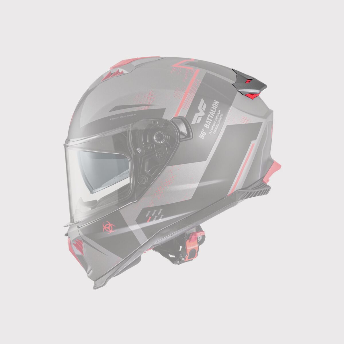 PREMIER HELMETS SPOILER TYPH BA17 BM XSPOI0057