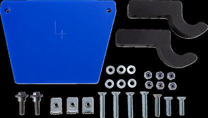AXP Racing Xtrem Skid Plate - Blue - Sherco AX1434