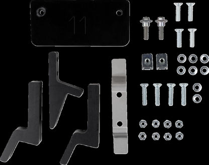 AXP Racing Xtreme Skid Plate - Black - Yamaha AX1440