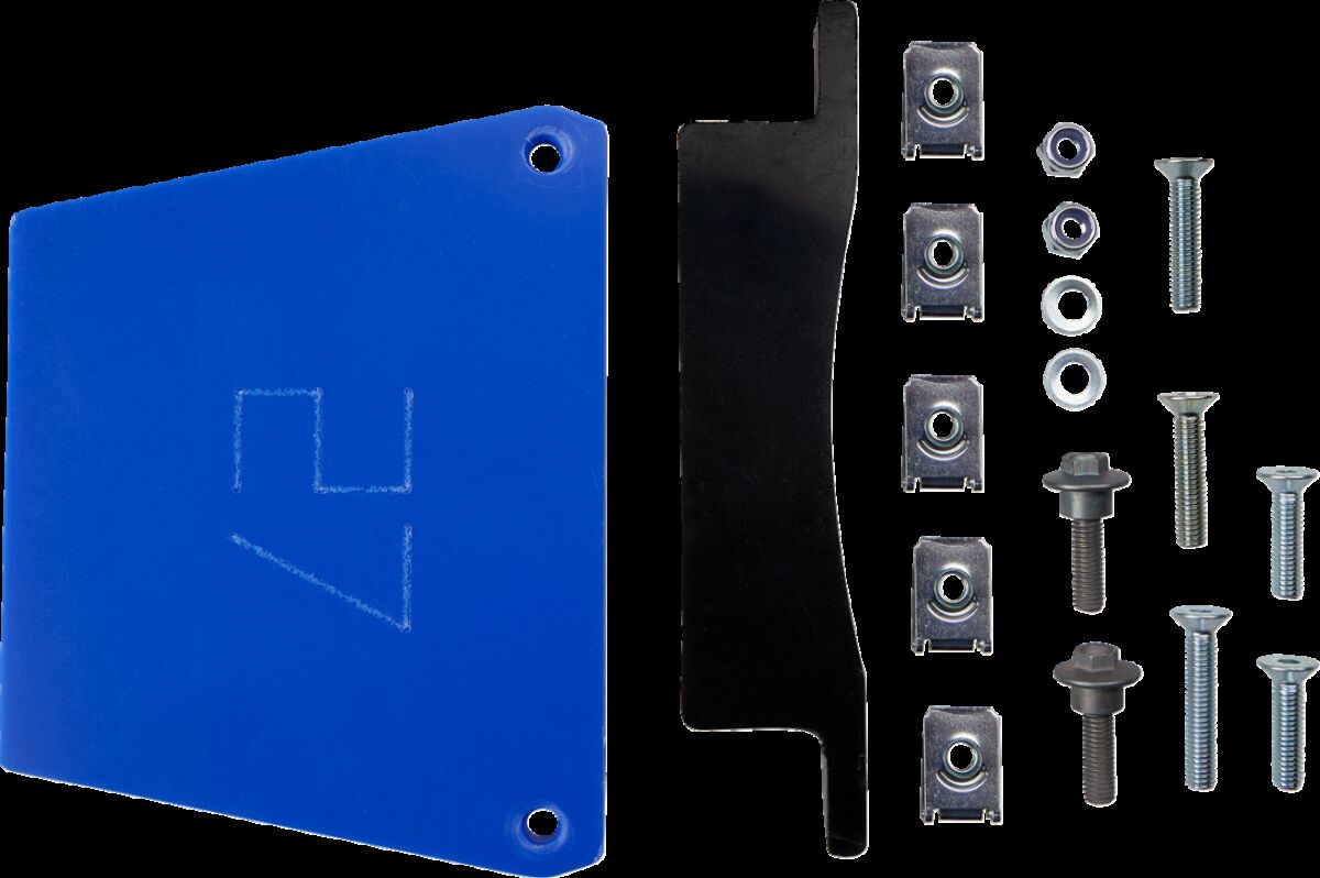 AXP Racing Xtrem Skid Plate - Blue - Sherco AX1537