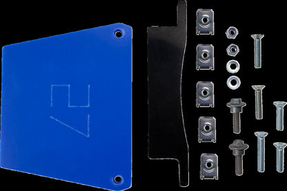 AXP Racing Xtrem Skid Plate - Blue - Sherco AX1537