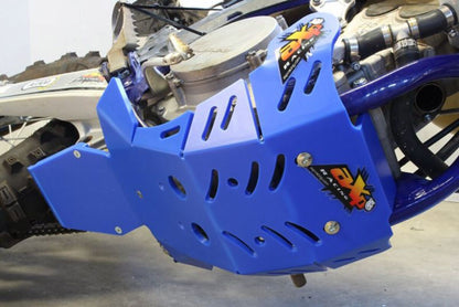 AXP Racing Xtrem Skid Plate - Blue - Sherco AX1537