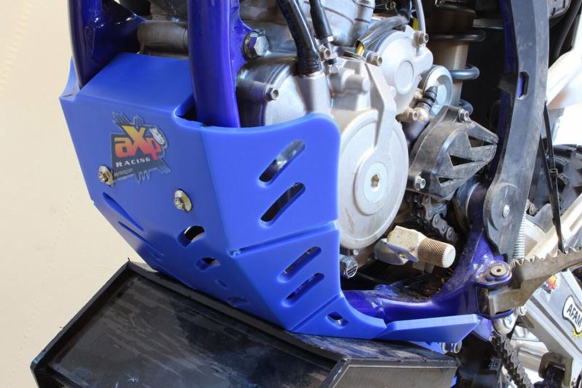 AXP Racing Xtrem Skid Plate - Blue - Sherco AX1537