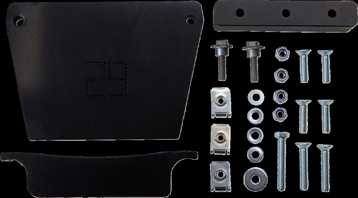 AXP Racing Xtrem Skidplate - Black - Beta AX1550