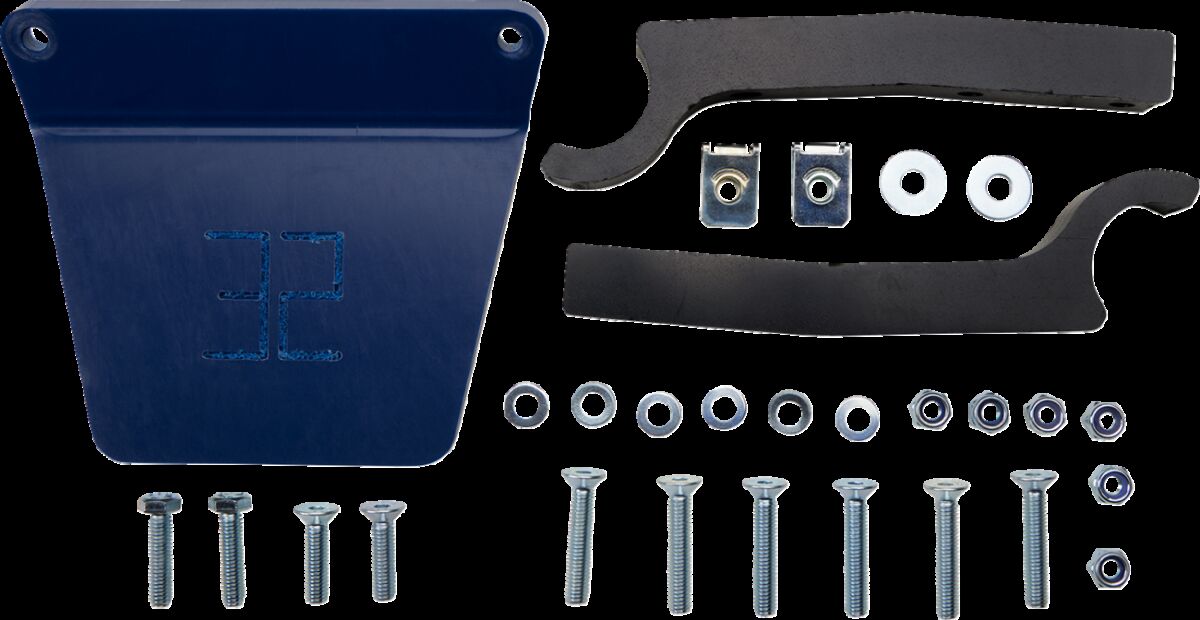 AXP Racing XTR SKIDPLATE 8MM HUS TE250-300 BLUE AX1571