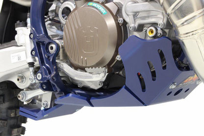 AXP Racing XTR SKIDPLATE 8MM HUS TE250-300 BLUE AX1571