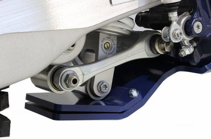 AXP Racing XTR SKIDPLATE 8MM HUS TE250-300 BLUE AX1571