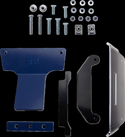 AXP Racing XTR SKIDPLATE 8MM HUS 250-350 FC-FX BLUE AX1663