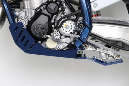 AXP Racing XTR SKIDPLATE 8MM HUS 250-350 FC-FX BLUE AX1663