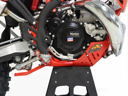 AXP Racing XTR SKIDPLATE 8MM BETA 250-300XTRAINER RED AX1682