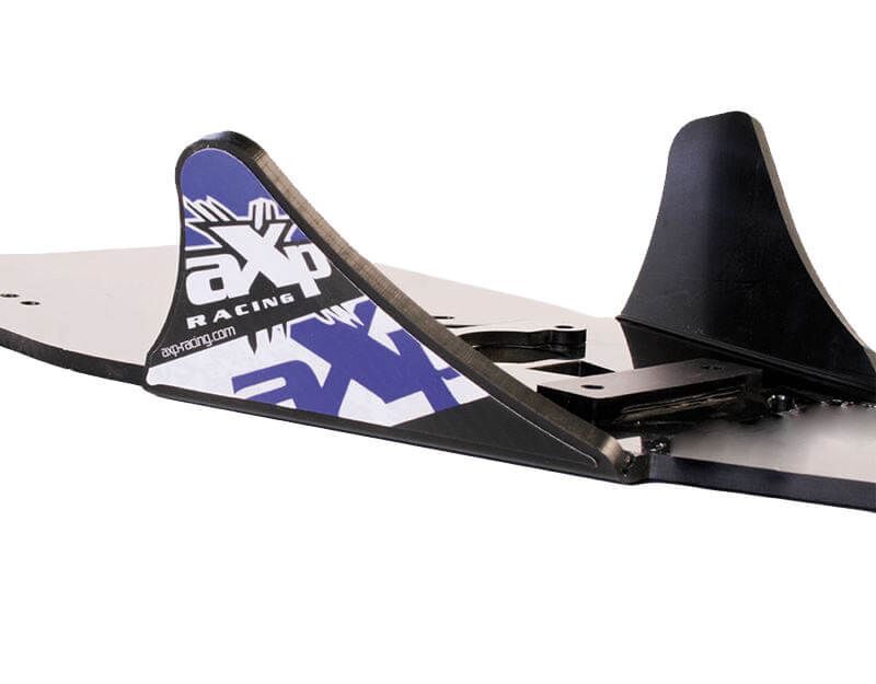 AXP Racing CENTRAL SKID PLATE YFZ450R BK/BL AX1070