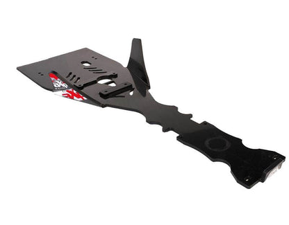 AXP Racing CENTRAL SKID PLATE YFZ450R BK/RD AX1076