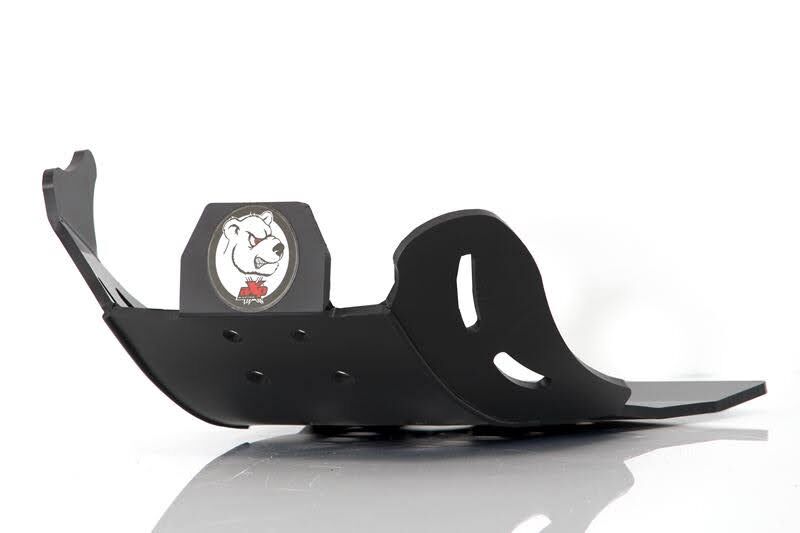 AXP Racing SKID PLATE 6MM YZ/XX/XE125 BK AX1043
