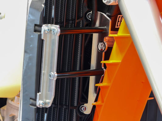 AXP Racing RADIATOR GUARDS EXC/F 24- BK AX1720
