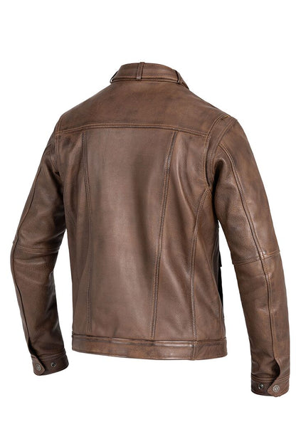 JOHN DOE JACKET DRIFTER LEATHER BROWN 3 JLE6021-3XL