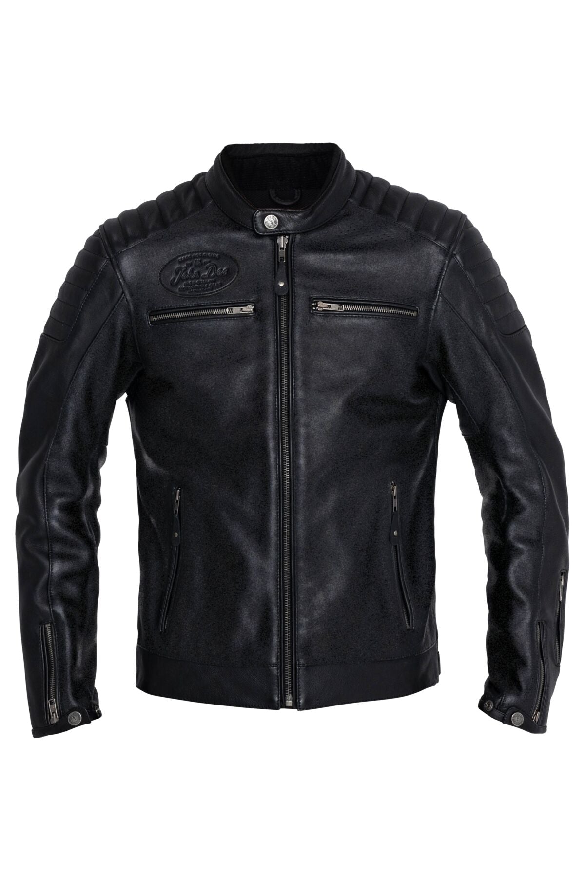 JOHN DOE JACKET DEXTER LEATHER BLACK XL JLE6004-XL