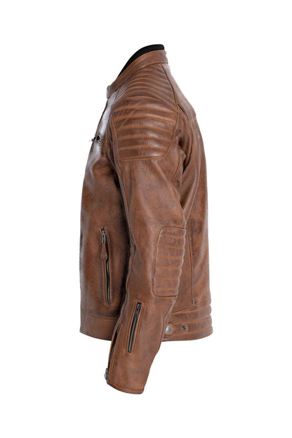 JOHN DOE JACKET DEXTER LEATHER BROWN MD JLE6005-M