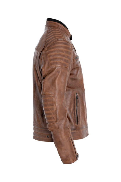 JOHN DOE JACKET DEXTER LEATHER BROWN XL JLE6005-XL