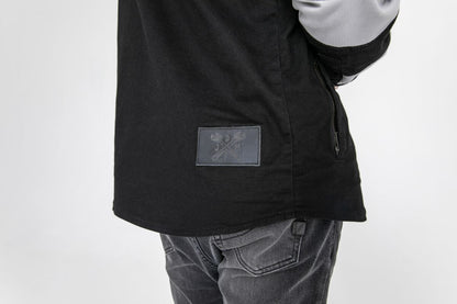 JOHN DOE MOTOSHIRT PRISON BLACK/WHITE L JDL5016-L
