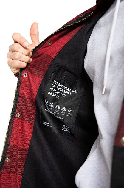 JOHN DOE MOTOSHIRT RED XL JDL5001-XL