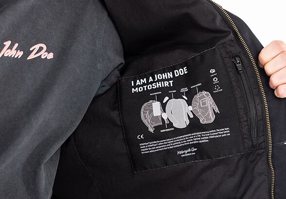 JOHN DOE JACKET MAVERICK RAW BLACK 4XL J5003-4XL