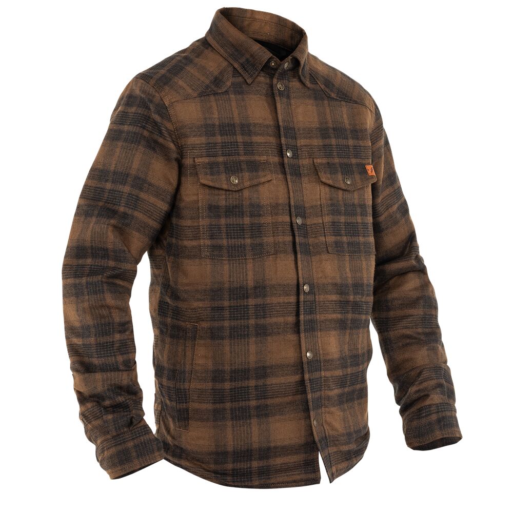 JOHN DOE MOTOSHIRT WOODY BROWN SM JDL5018-S
