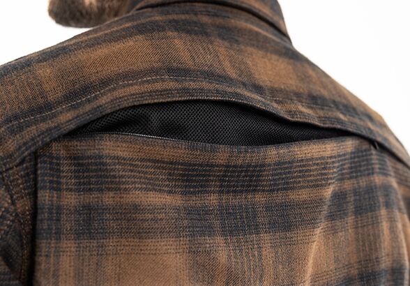 JOHN DOE MOTOSHIRT WOODY BROWN SM JDL5018-S