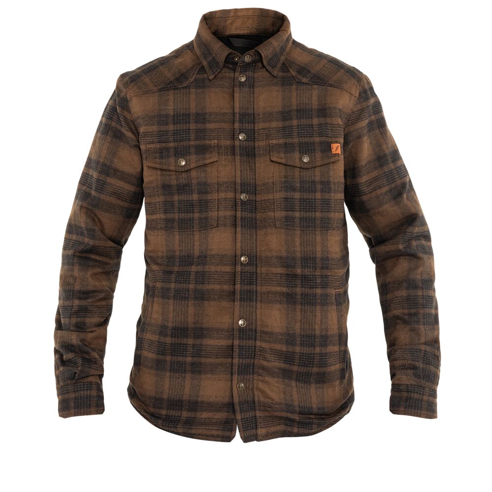 JOHN DOE MOTOSHIRT WOODY BROWN XL JDL5018-XL