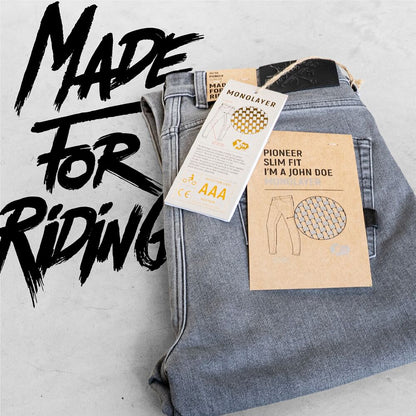 JOHN DOE PANT PIONEER MONO LIGHT GRAY 3 MJDD2027-33/32