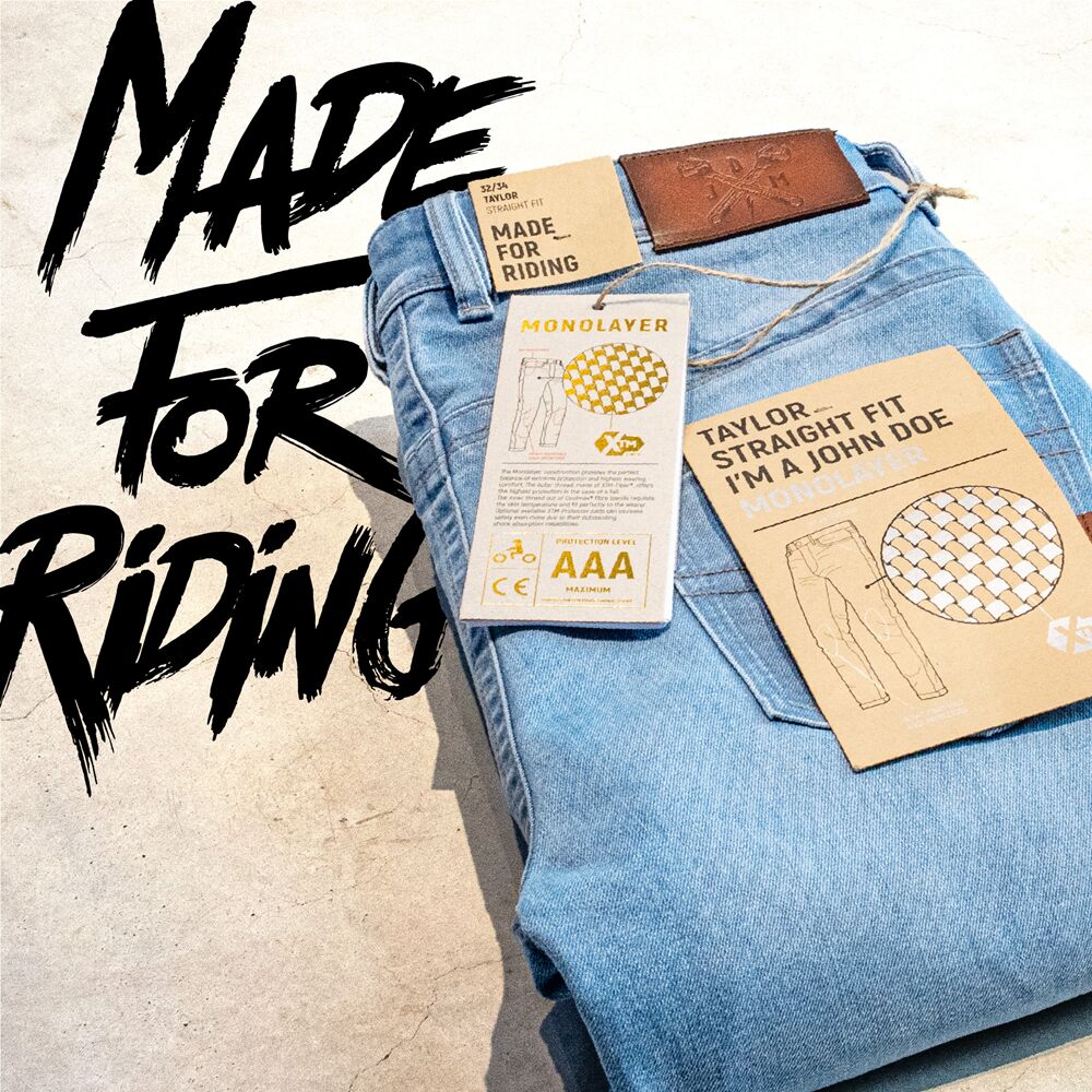 JOHN DOE PANT TAYLOR MONO LIGHT BLUE 42 MJDD2005-42/34