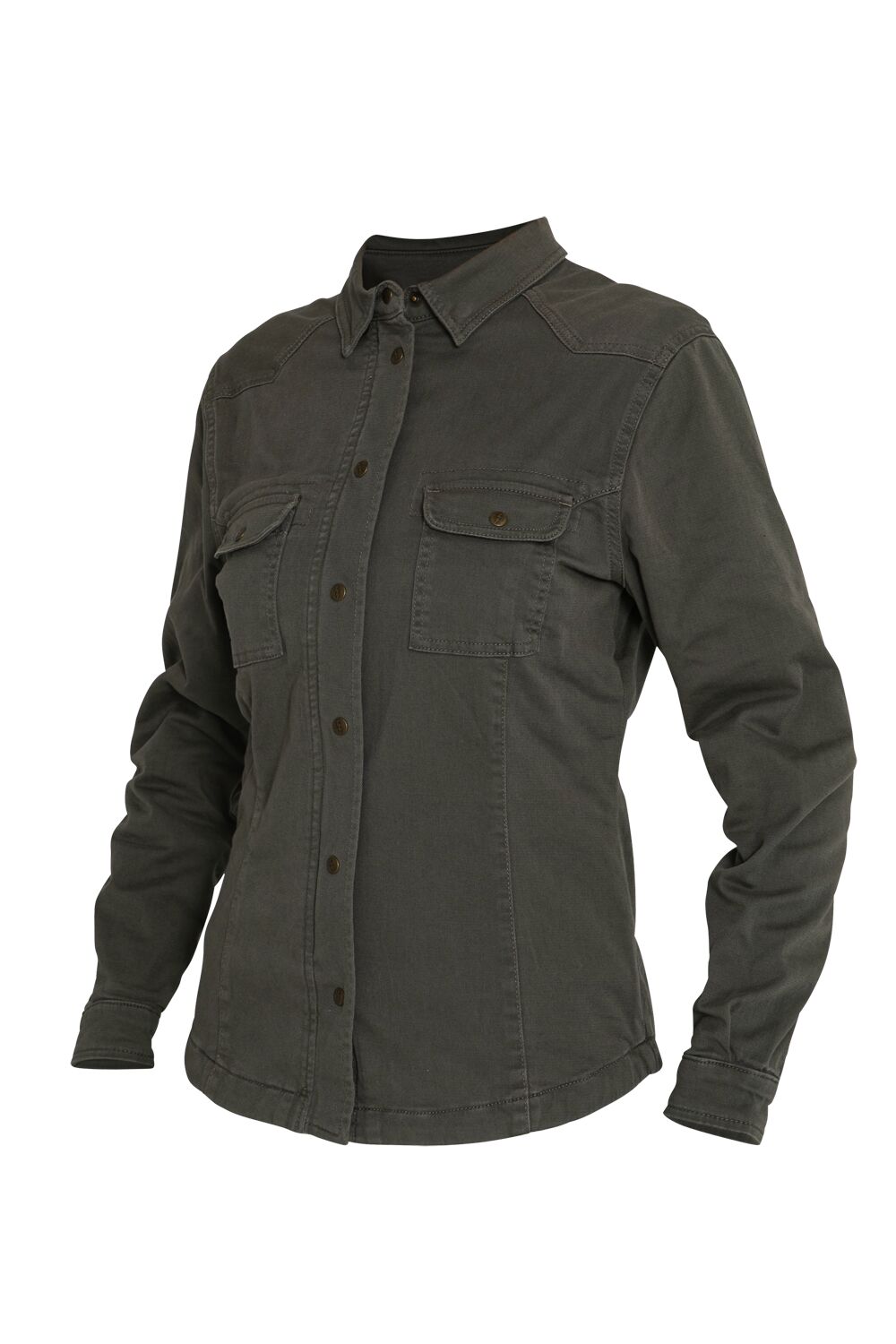 JOHN DOE MOTOSHIRT 4W OLIVE LG JDL8003-L
