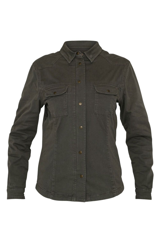 JOHN DOE MOTOSHIRT 4W OLIVE XL JDL8003-XL