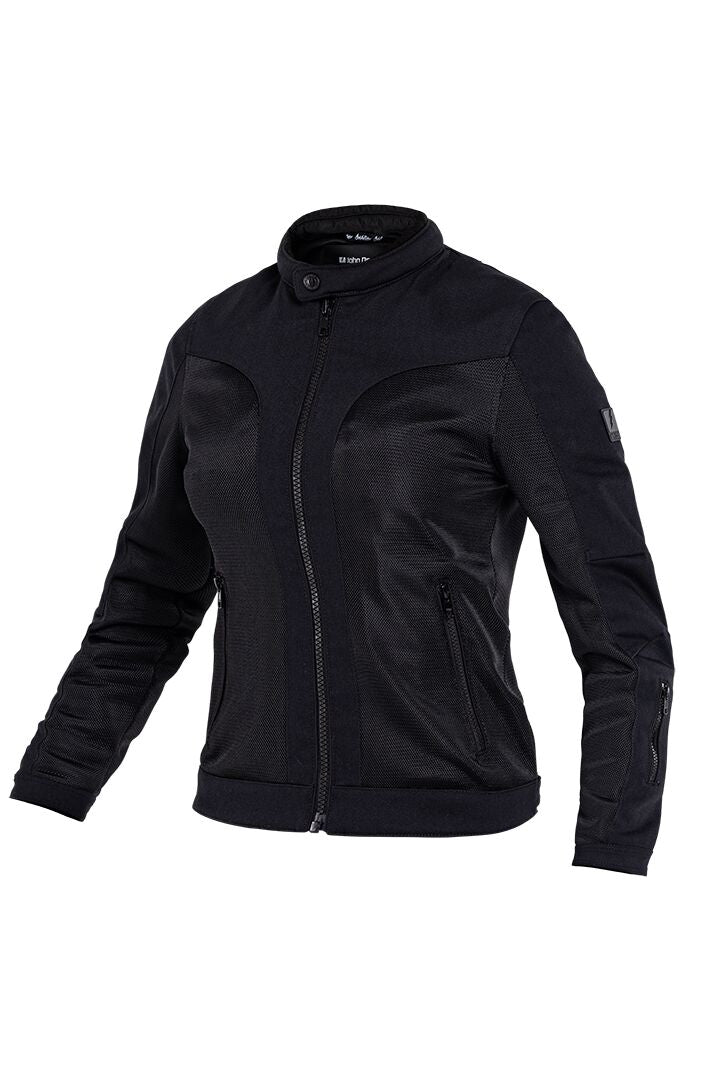 JOHN DOE JACKET 4W AERO MESH BLACK MD JW8001-M