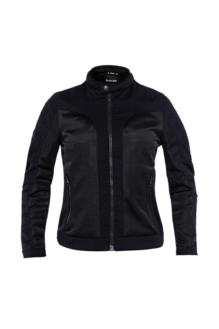 JOHN DOE JACKET 4W AERO MESH BLACK XL JW8001-XL