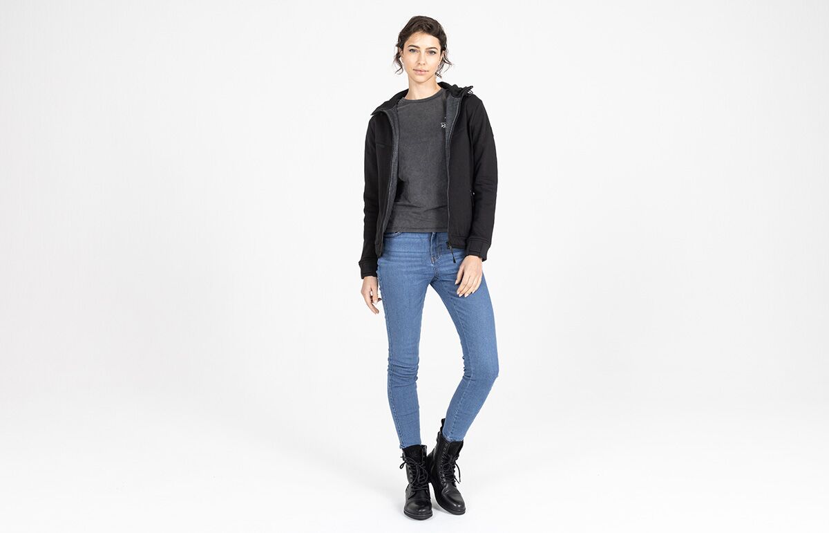 JOHN DOE JACKET HOOD 4W XTM V3 BLACK SM JHK8003-S