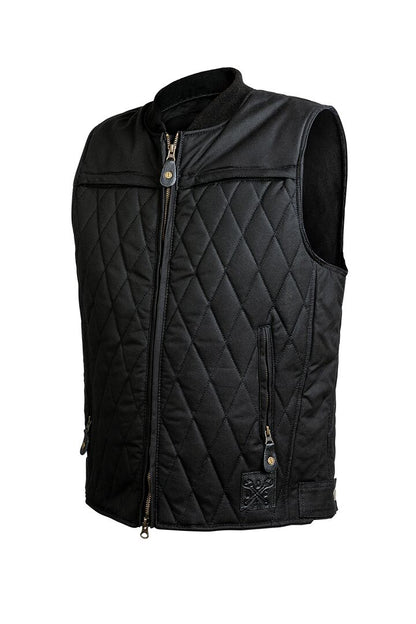 JOHN DOE VEST LOWRIDER WAX BLACK 2XL JDW3006-2XL