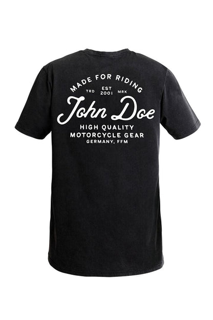 JOHN DOE TEE JD LETTERING BLACK 3XL JDS7055-3XL