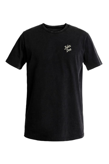 JOHN DOE TEE BUILT TO LAST BLACK LG JDS7015-L