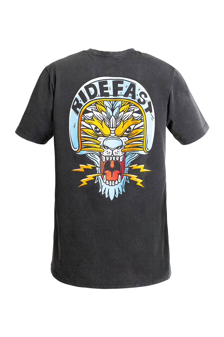 JOHN DOE TEE LION FADED BLACK SM JDS7105-S